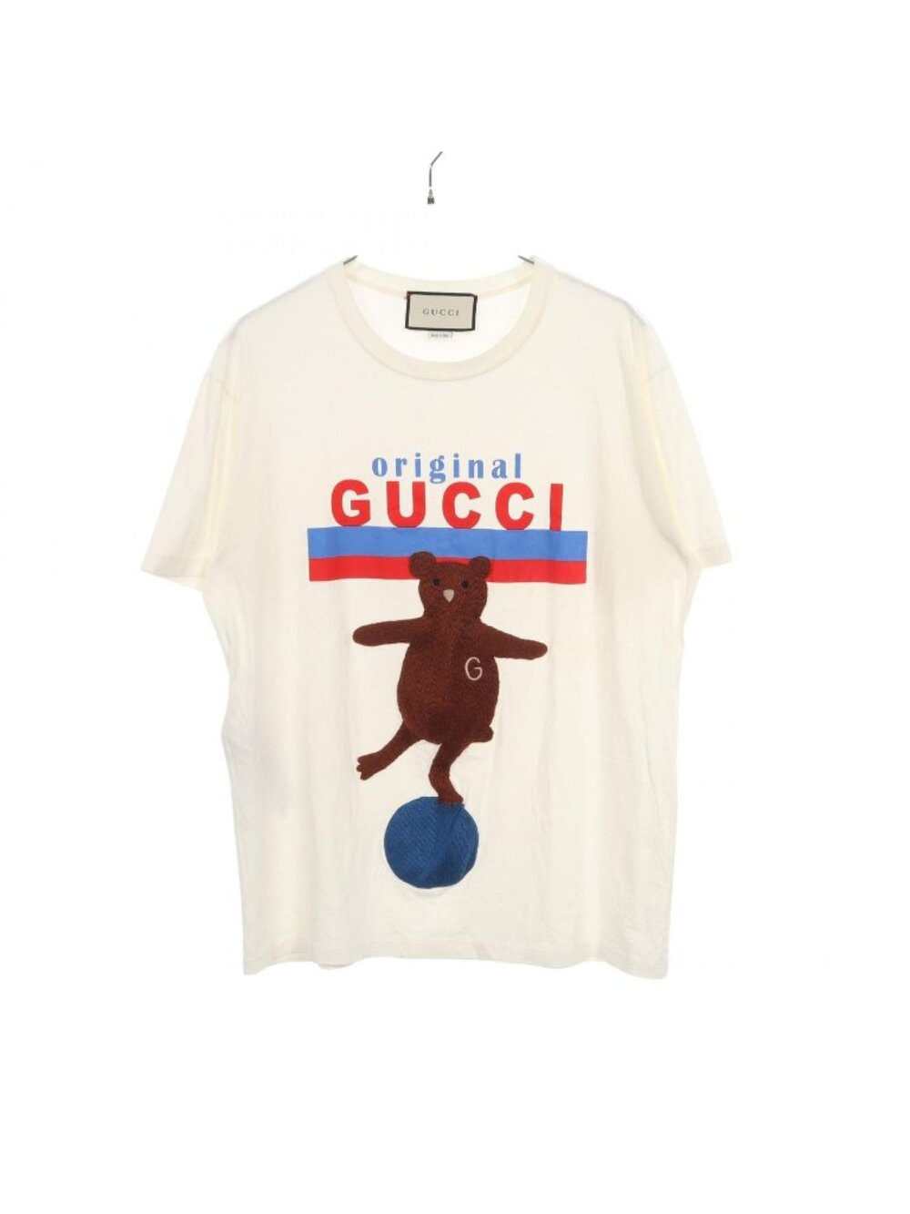 Gucci Short Sleeve T-Shirt Bear Cotton